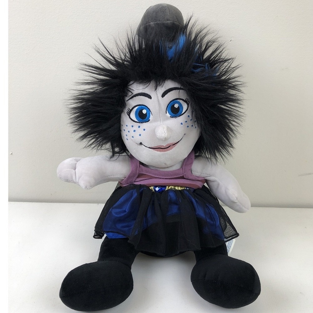 Smurfs Vexy Plush Doll Stuffed Animal Black Hair‎ Blue Eyes 12 inch A21